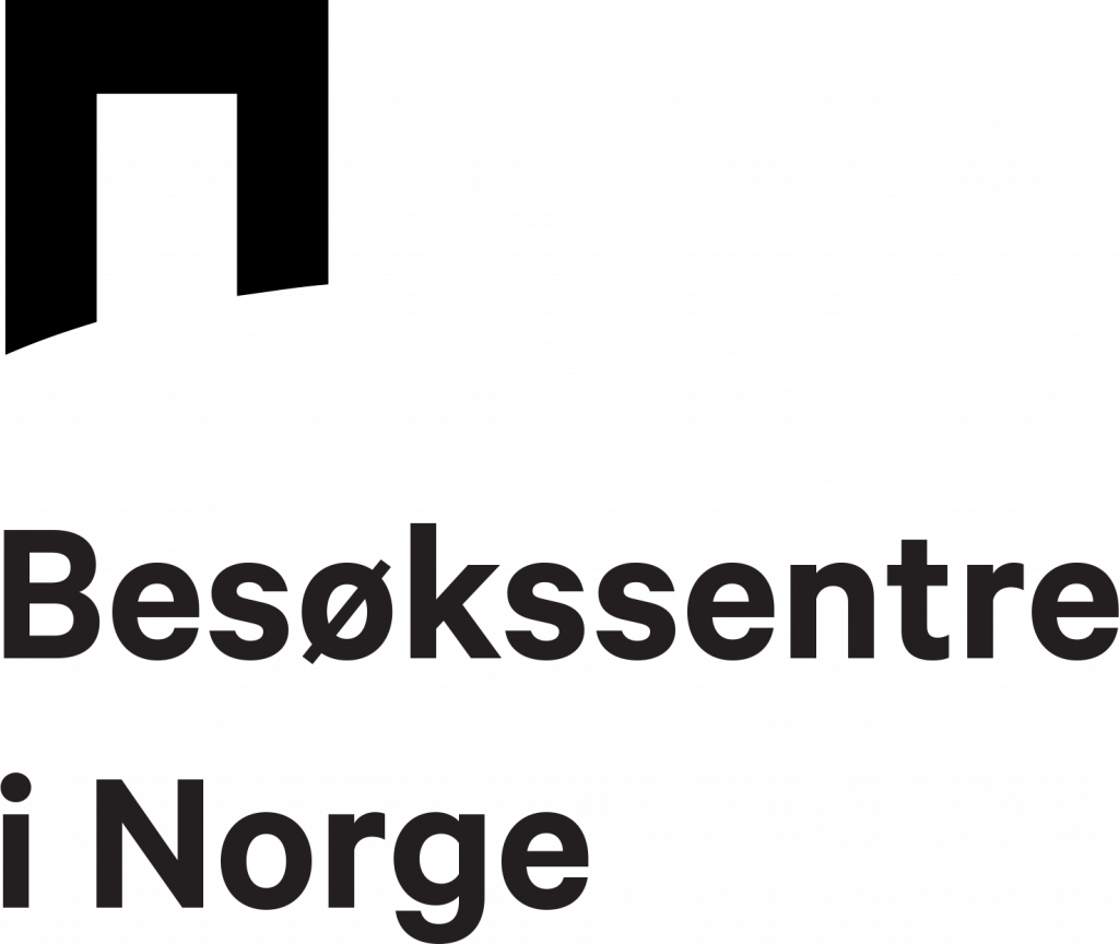 Logo til Besøkssentre i Norge